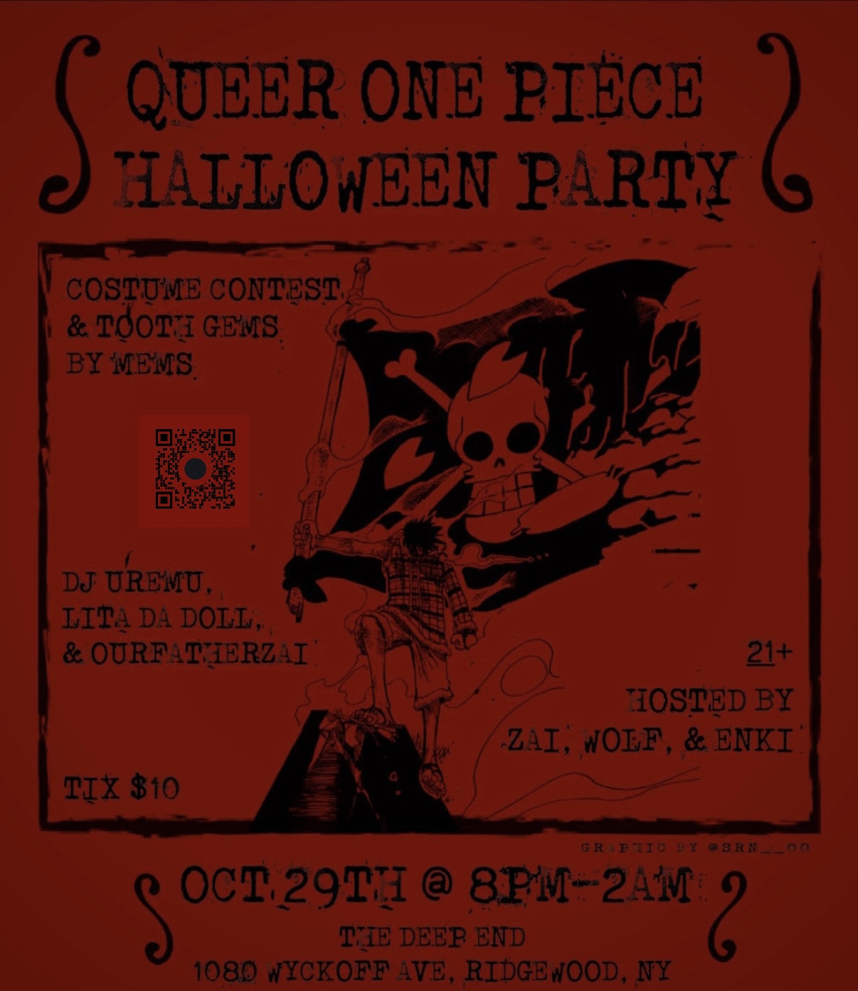 ONE PIECE QUEER HALLOWEEN PARTY