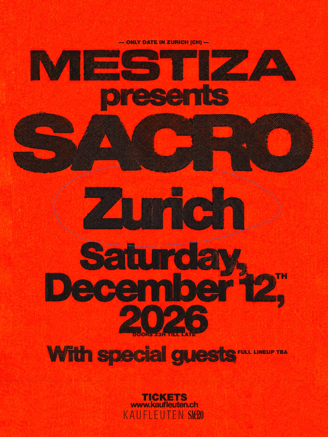 Mestiza presents Sacro