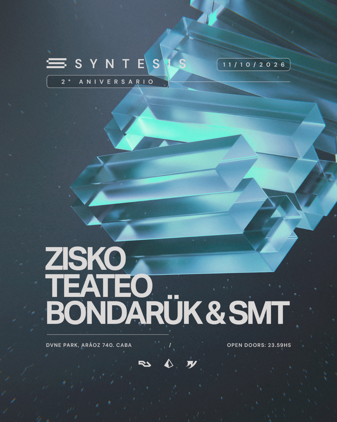 SYNTESIS 2º ANIVERSARIO: Zisko, Bondarük & SMT, Teateo