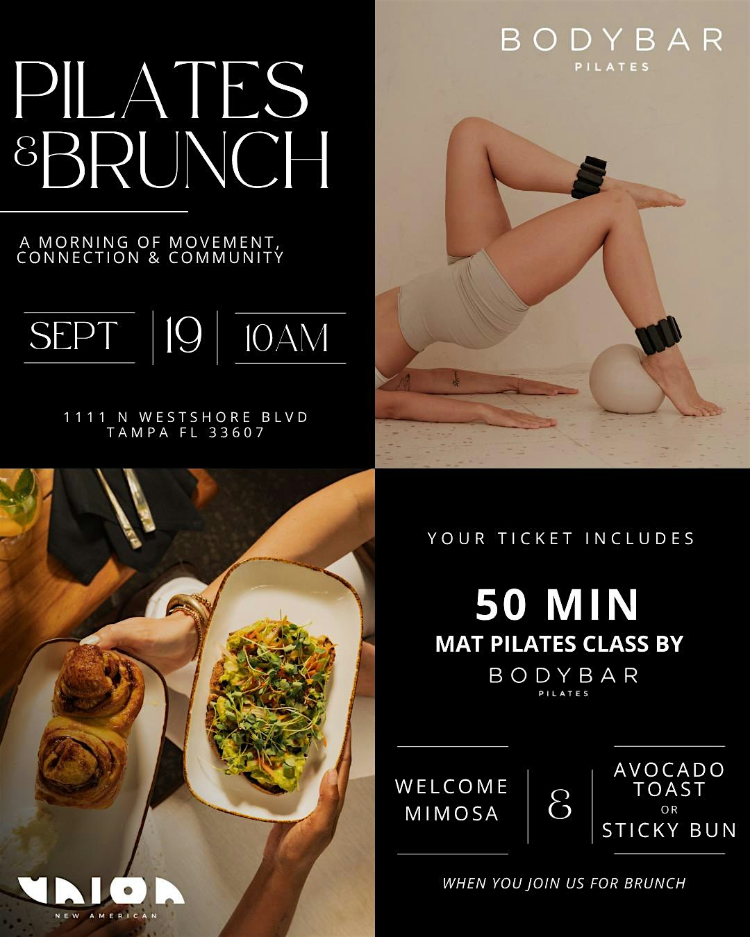 Pilates and Brunch at Union New American