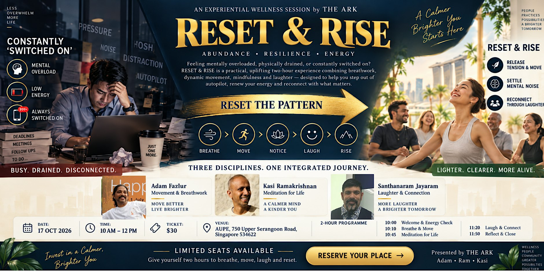 RESET AND RISE
