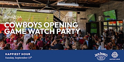 Cowboys Opening Game Watch Party at Happiest Hour