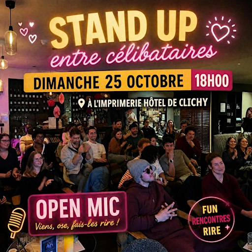 Stand-Up entre célibataires  — Rire, c'est déjà séduire