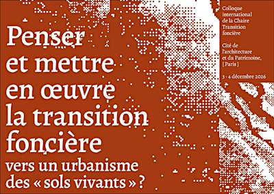 Penser et mettre en œuvre la transition foncière - VENDREDI 04 DECEMBRE