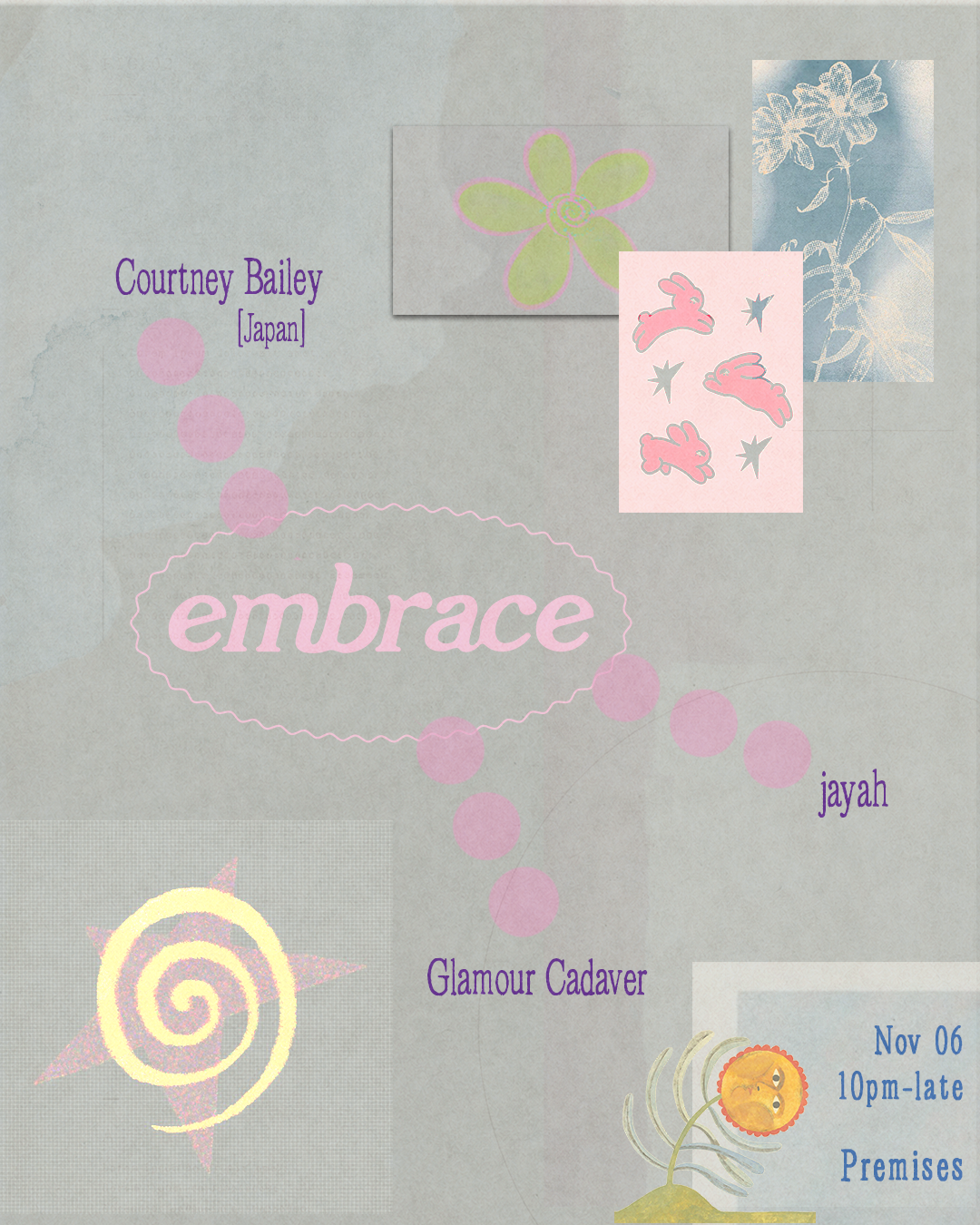 embrace with Courtney Bailey, jayah, Glamour Cadaver