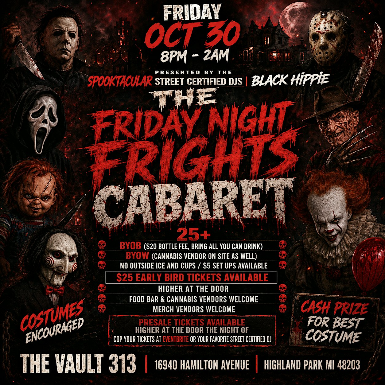 The Friday Night Frights Cabaret
