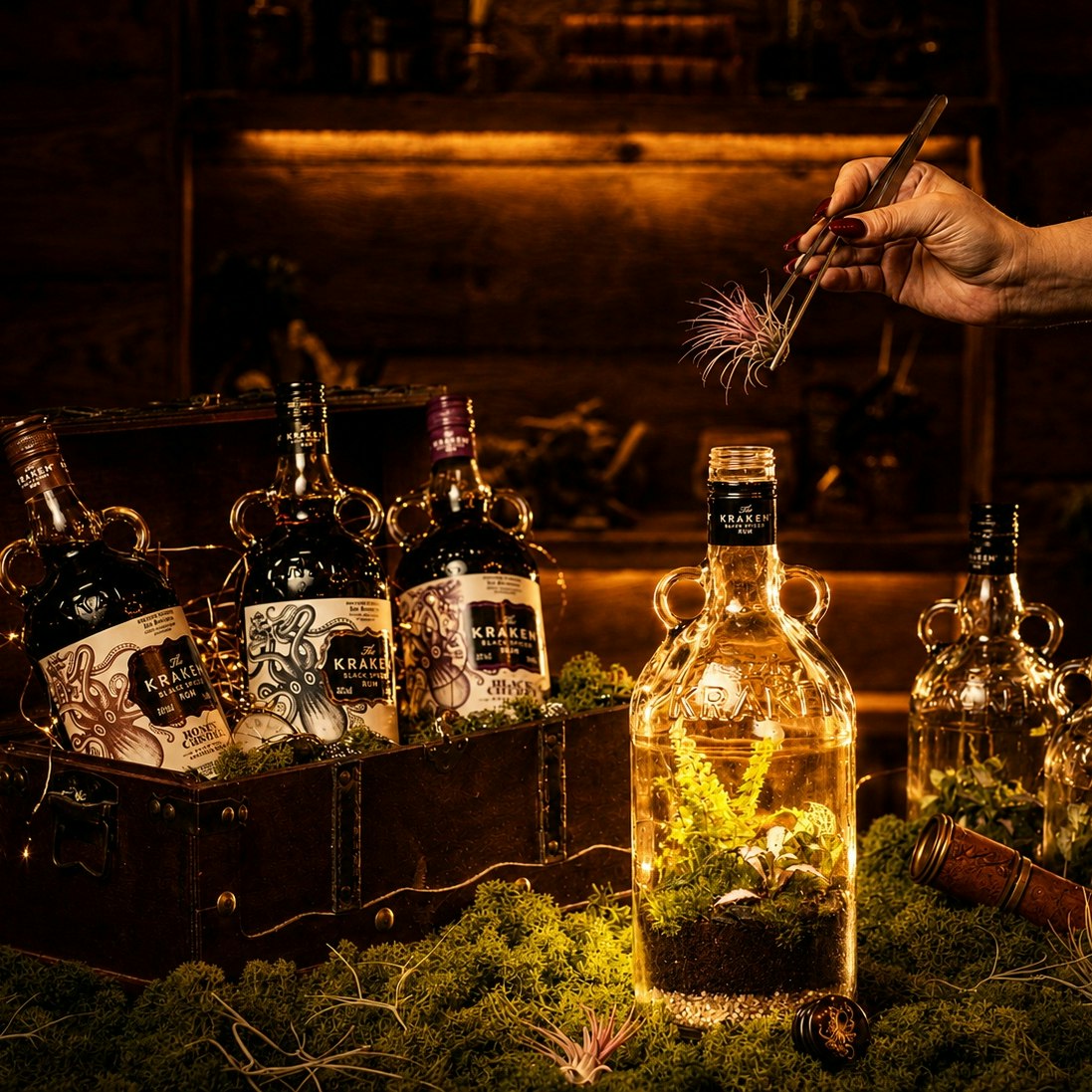 The Kraken's Living Relic: Terrarium Masterclass
