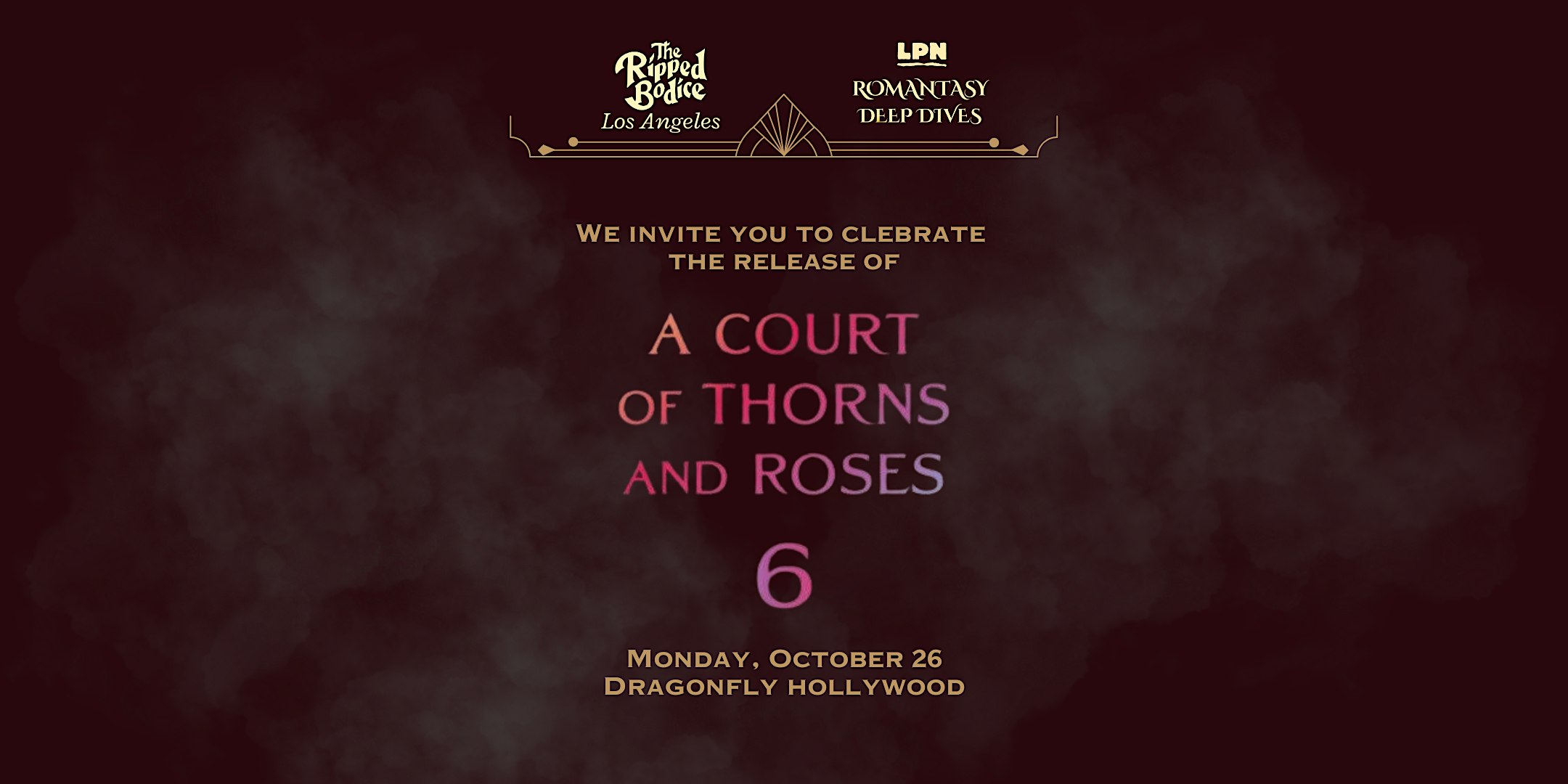 ACOTAR 6 Midnight Release Party with LPN Romantasy Deep Dives