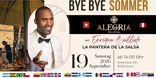 Bye Bye Sommer with Enrique Bellido in Alegria Restaurant