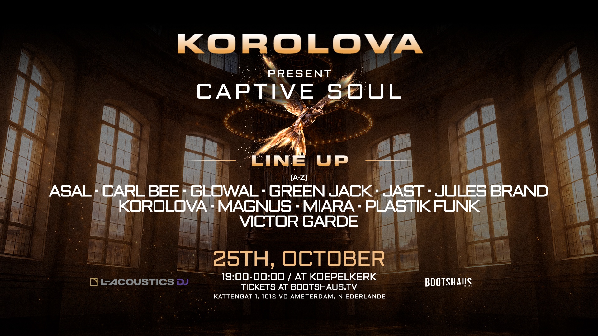 Korolova PRESENT CAPTIVE SOUL - AMSTERDAM (NL)