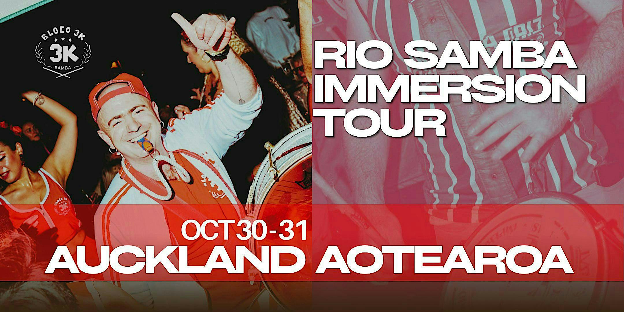 Rio Samba Immersion Tour - Auckland Aotearoa