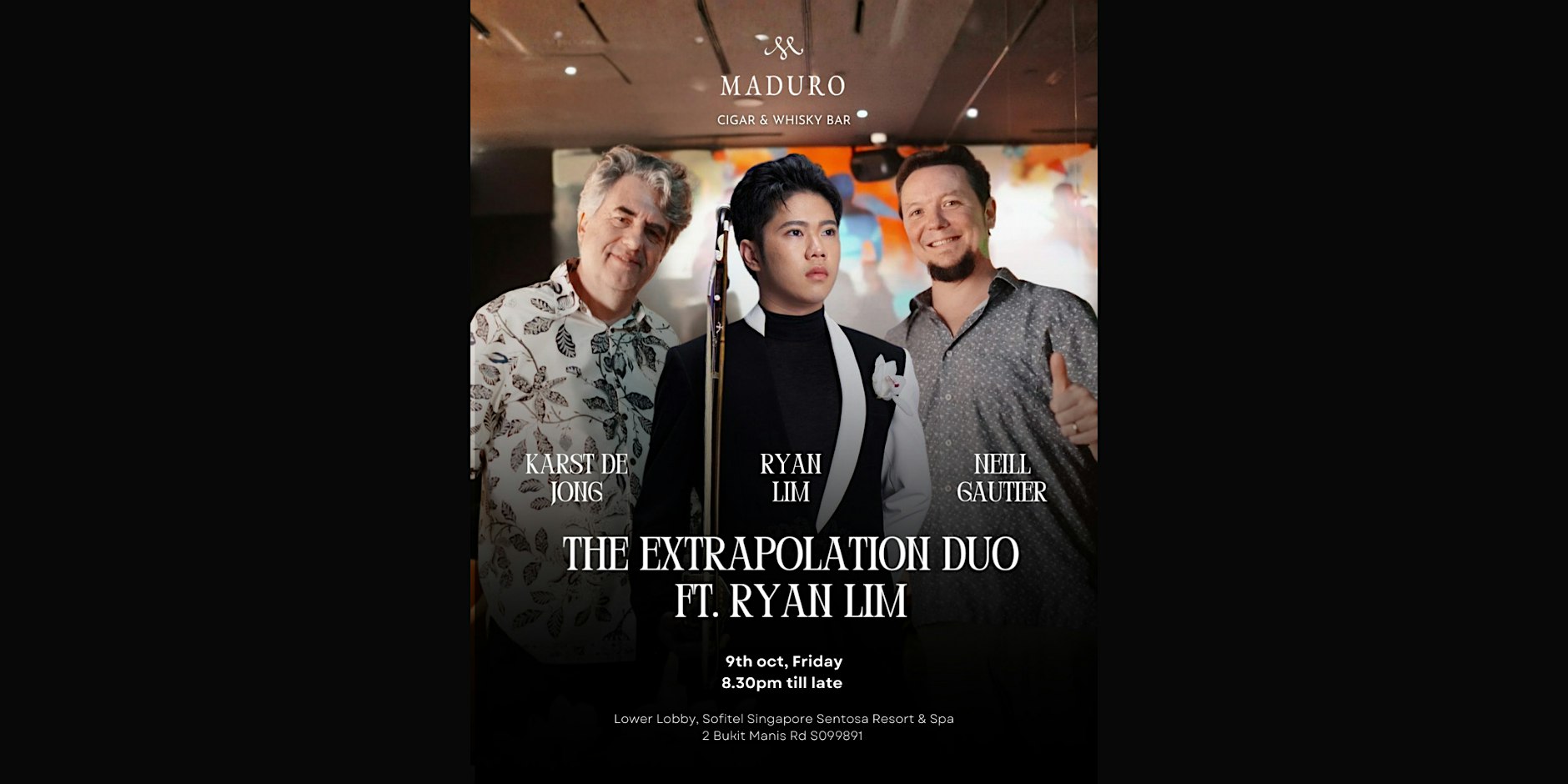 The Extrapolation Duo: Karst de Jong, Neill Gautier, ft. Ryan Lim