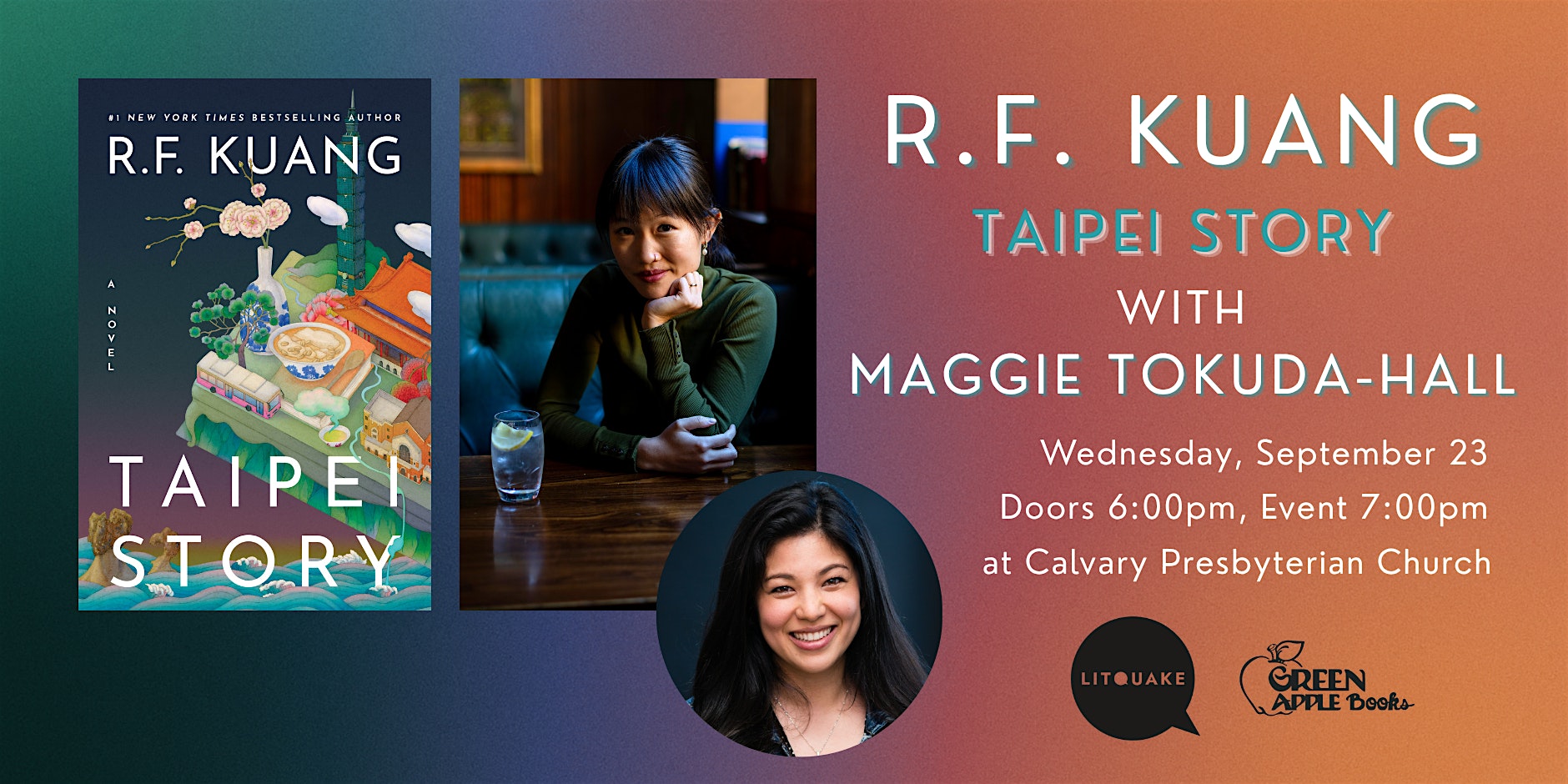 R.F. Kuang: Taipei Story with Maggie Tokuda-Hall