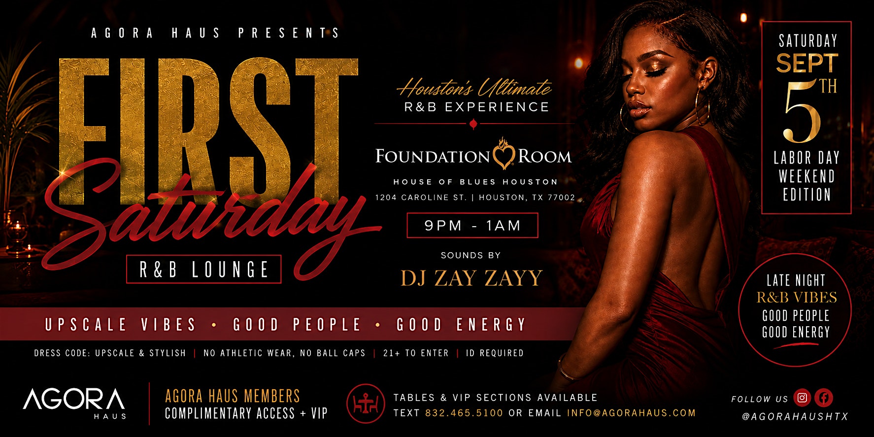 First Saturday: R&B Lounge