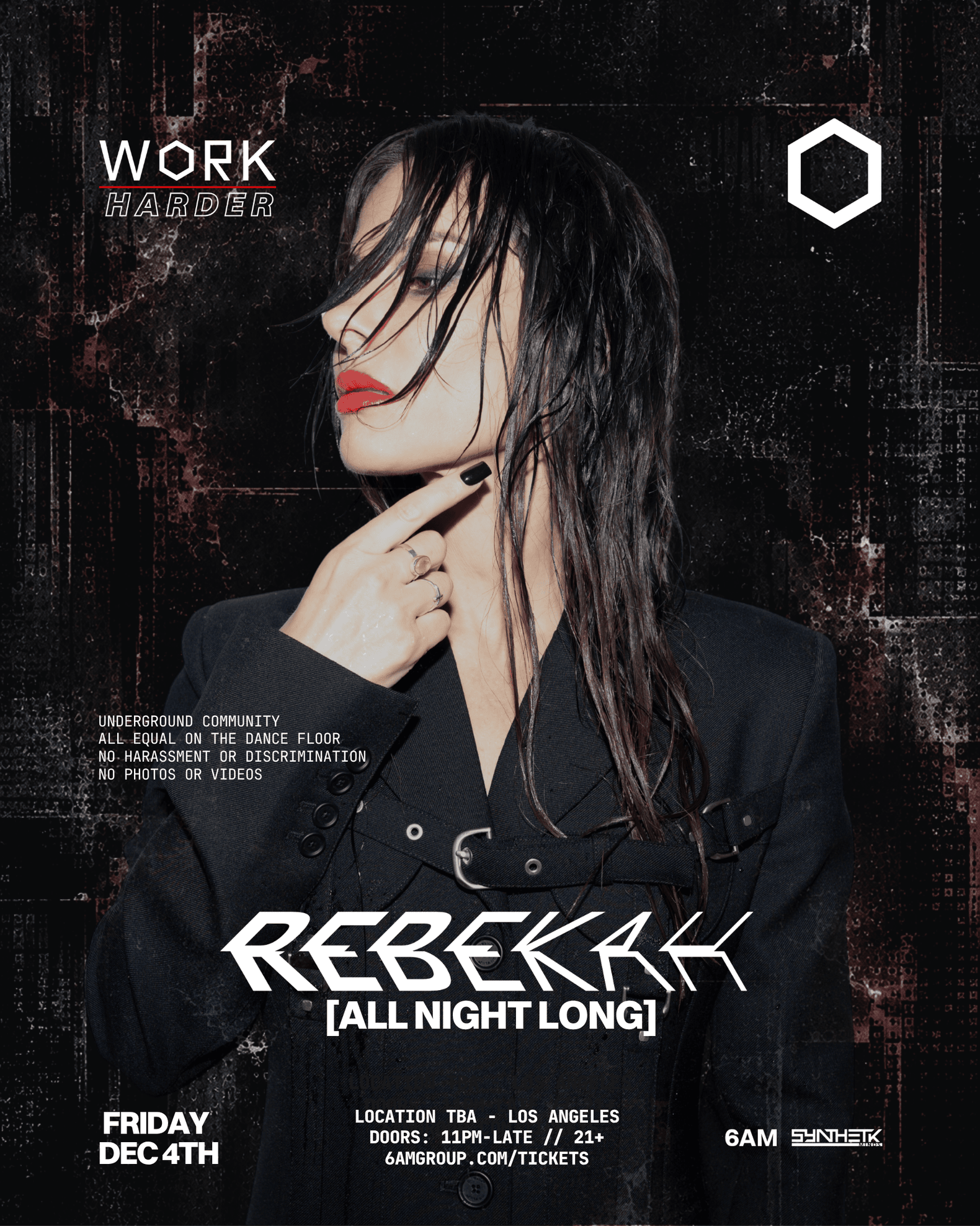 WORK Harder presents: Rebekah [All Night Long]