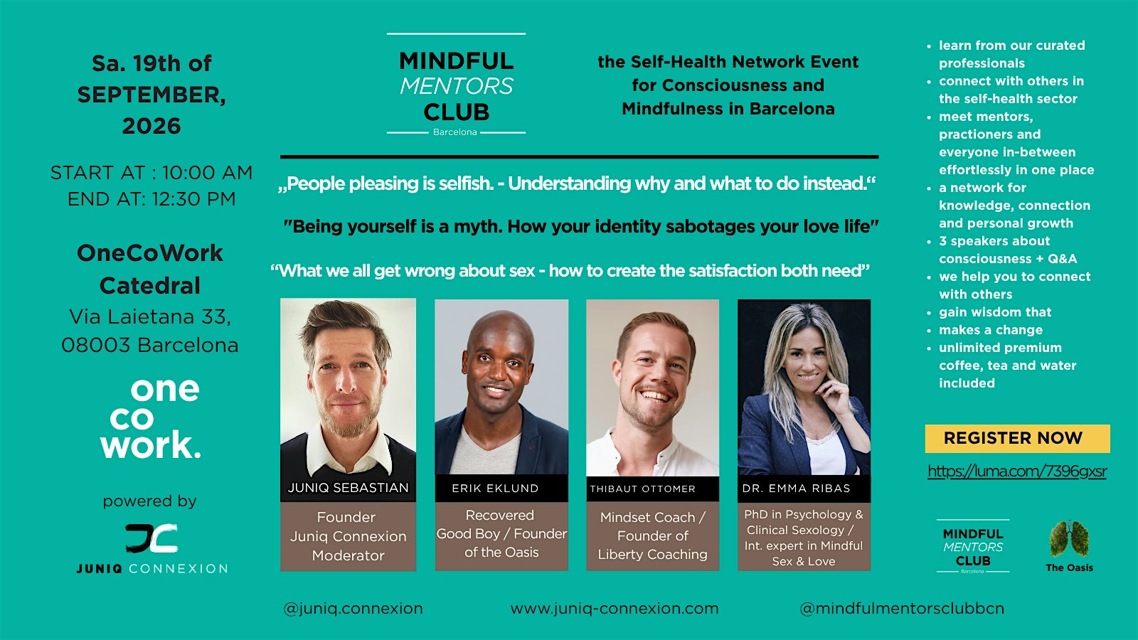 Mindful Mentors Club: people pleasing, identity sabotage and sex life