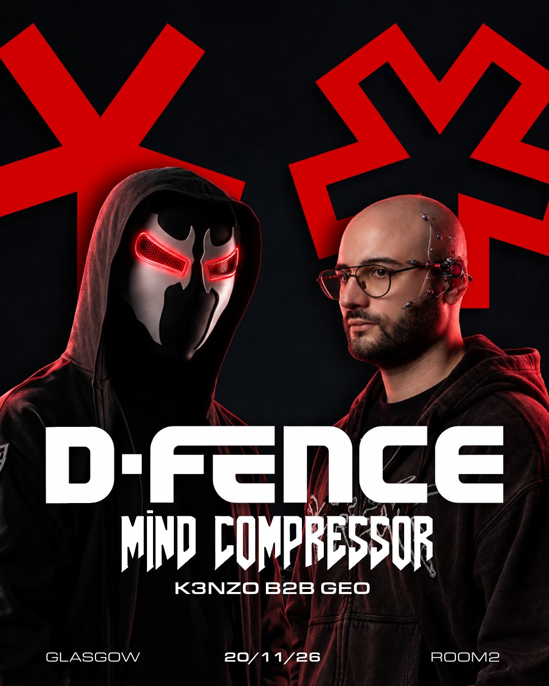 LOVEHATE: D-FENCE x MIND COMPRESSOR