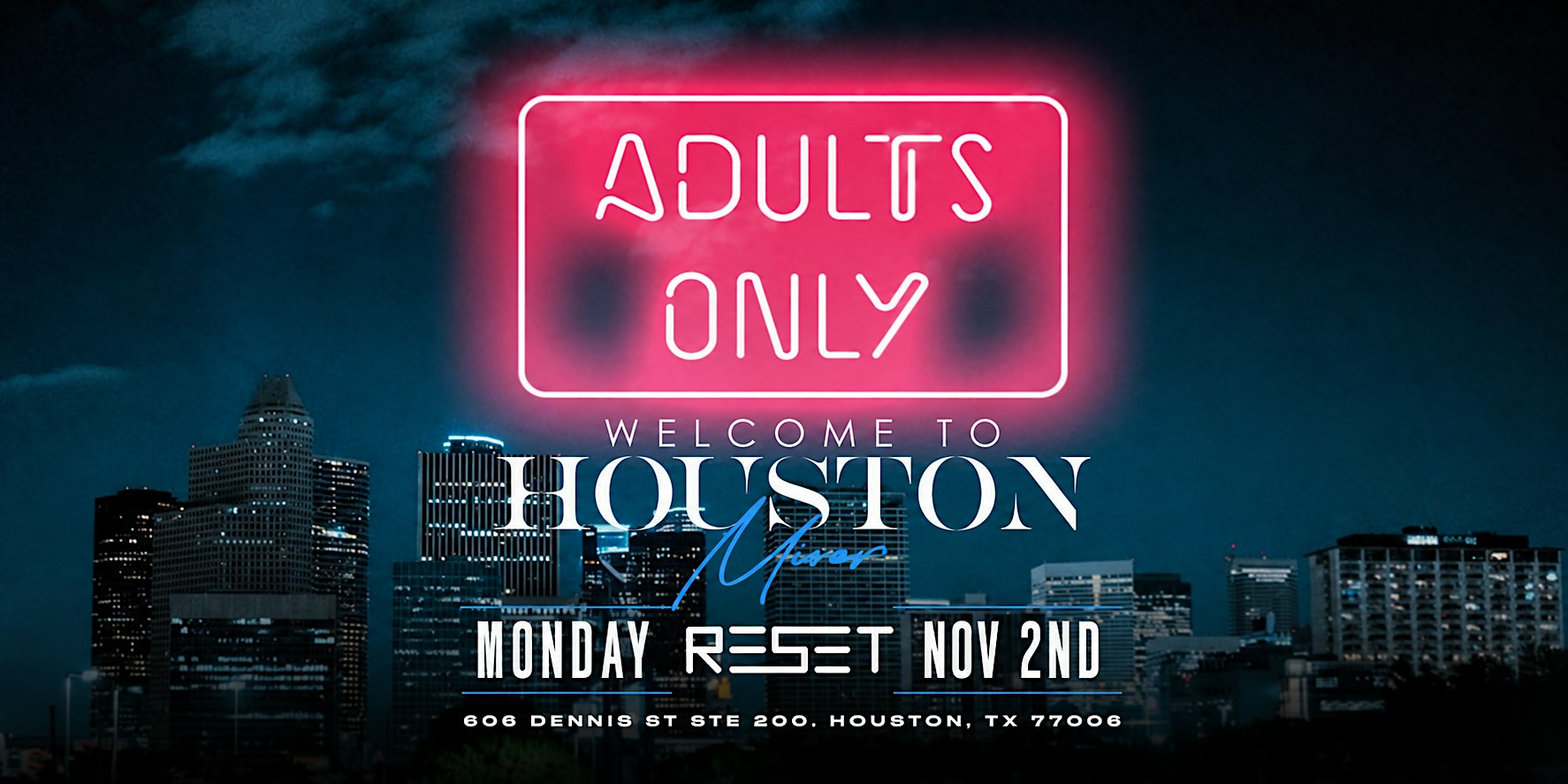ADULTS ONLY PRESENTS: AFRO TECH WEEK KICKOFF MIXER