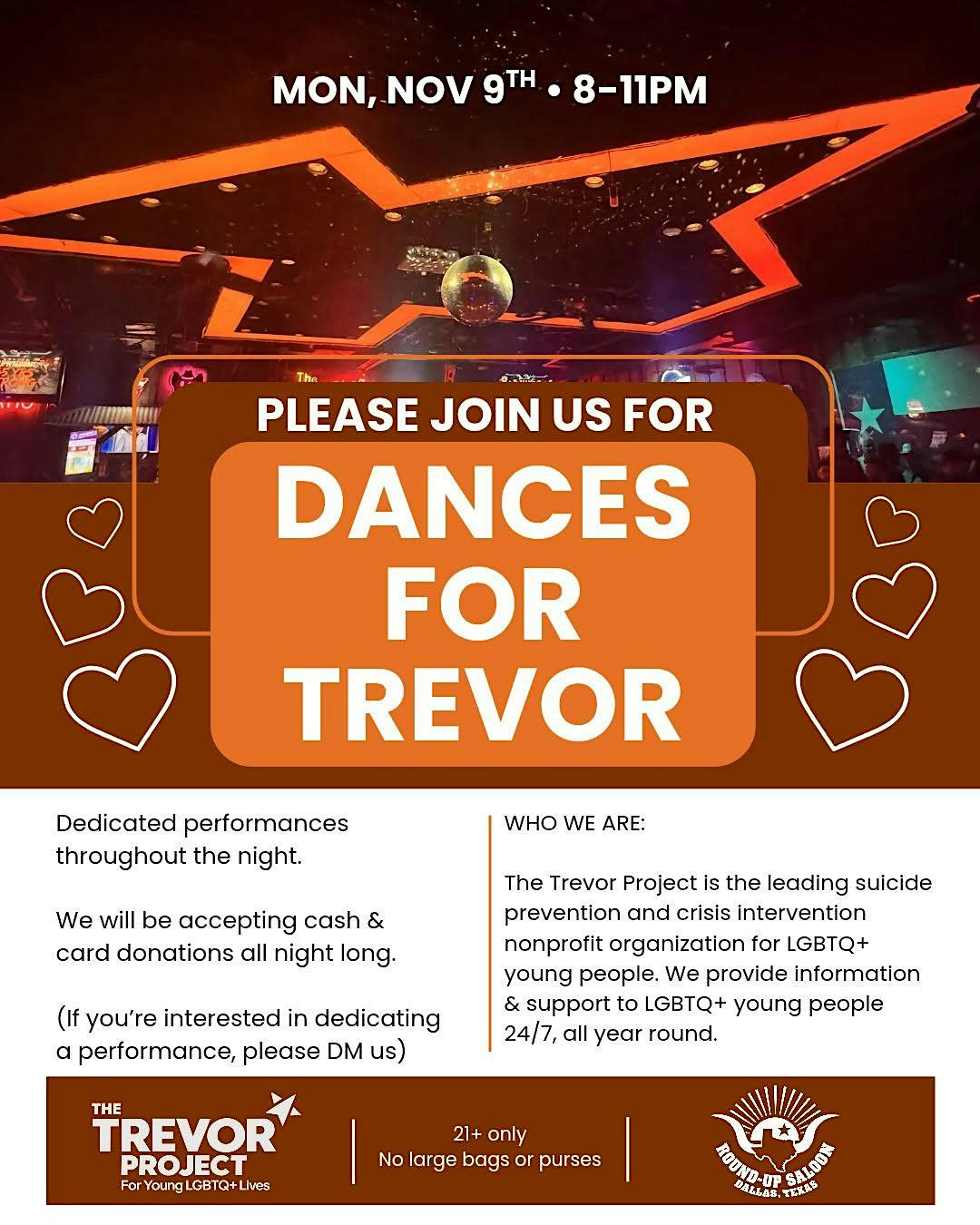 Dances for Trevor Project Fundraiser