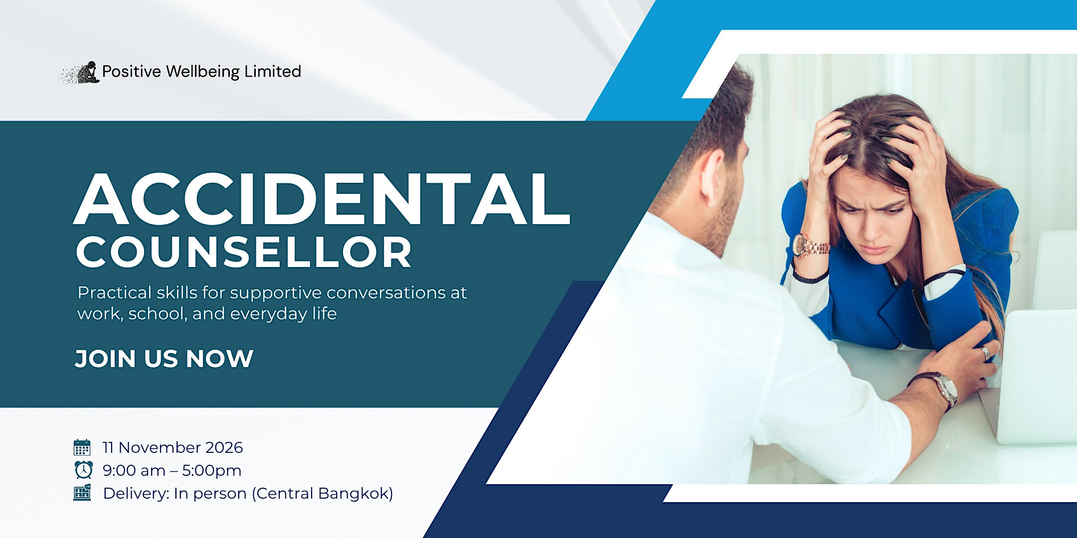Accidental Counsellor Course |  Bangkok