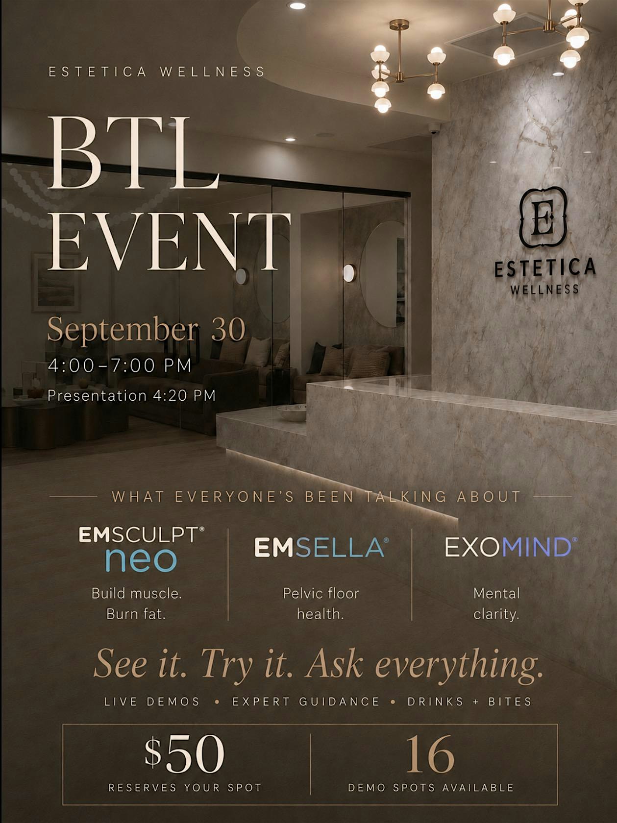 Estetica Wellness | Body, Pelvic Health + Mind Event