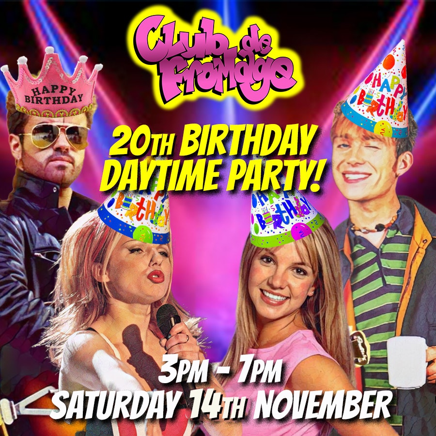 Old School Indie - Over 30s Daytime Party (w/Club de Fromage)