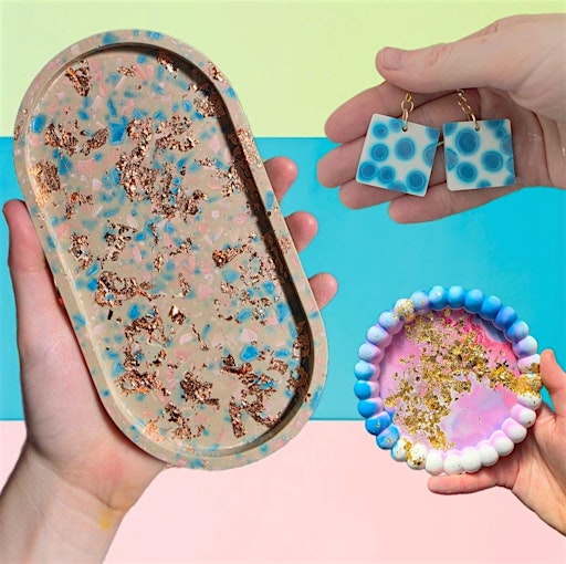 BRSHES, Intro to Spring Inspired Eco Resin Workshop! Glasgow
