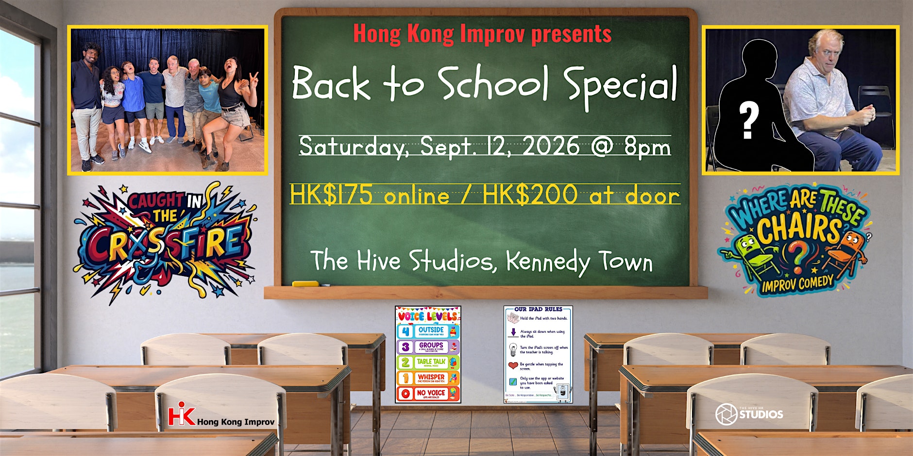 Hong Kong Improv presents: Back to School Special