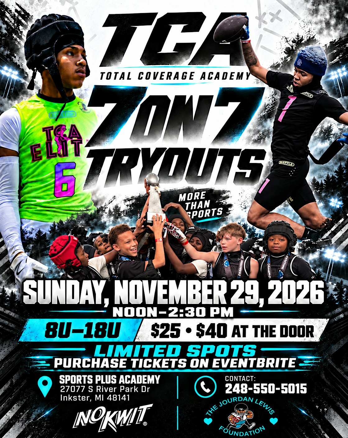 TCA Elite 7on7 Tryouts | 2027 Season