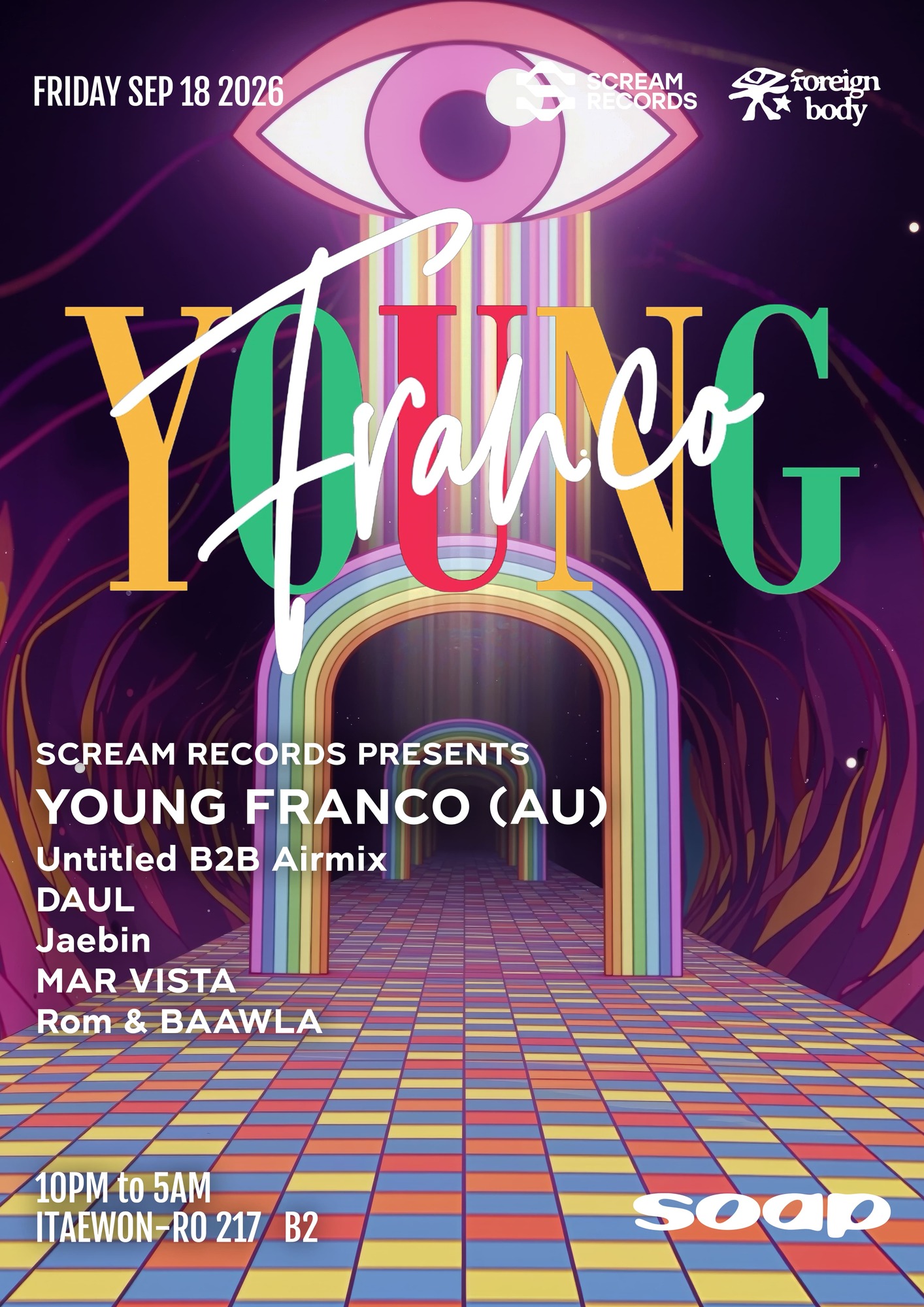ScreaM Records presents Young Franco (AU)