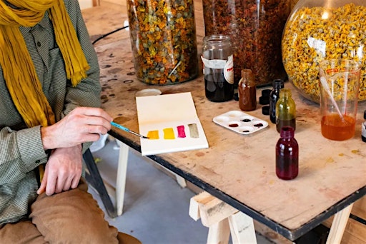 Atelier peinture végétale / Workshop plantaardige verf