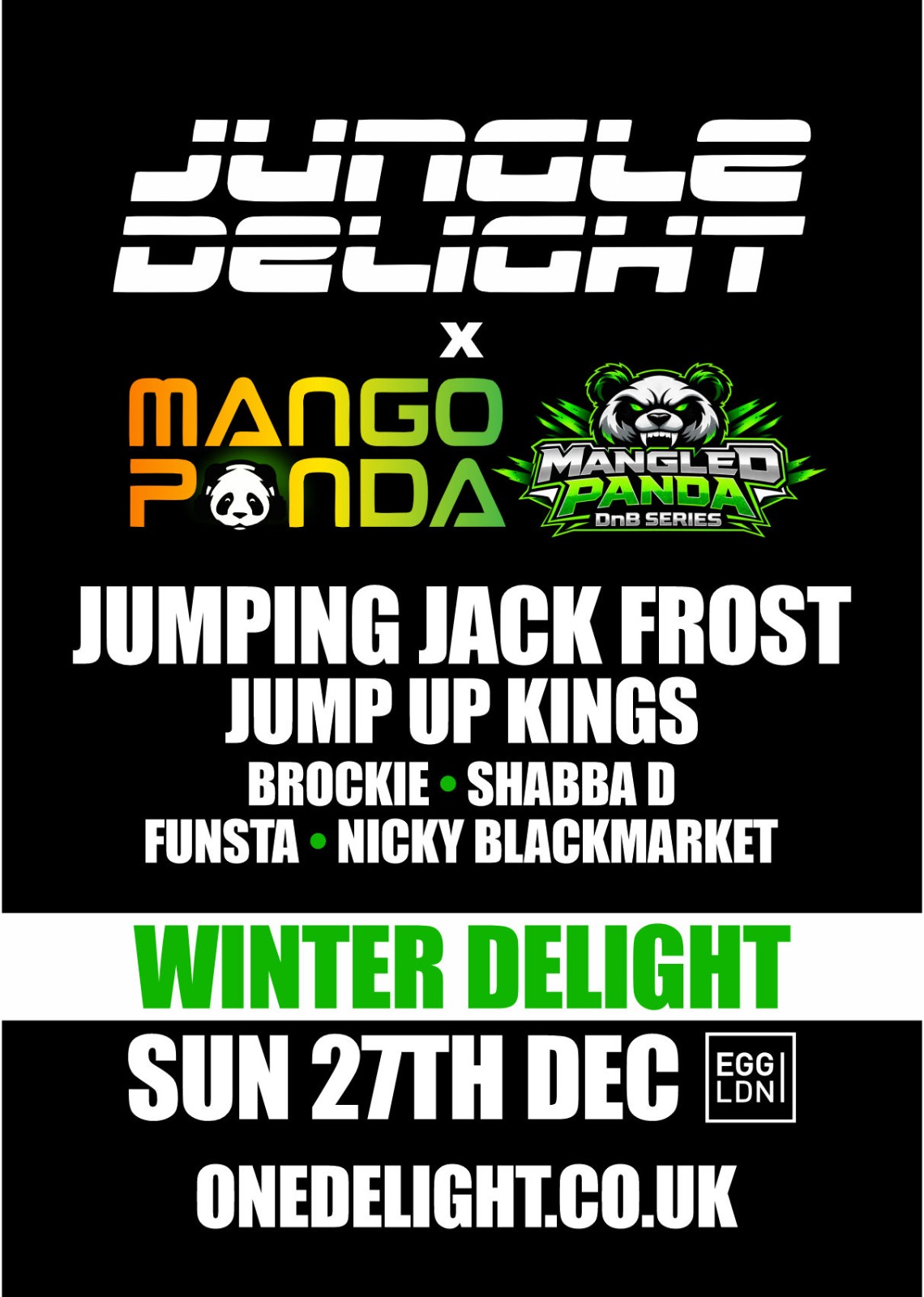 Jungle Delight x Mango Panda - Winter Delight - EggLondon 