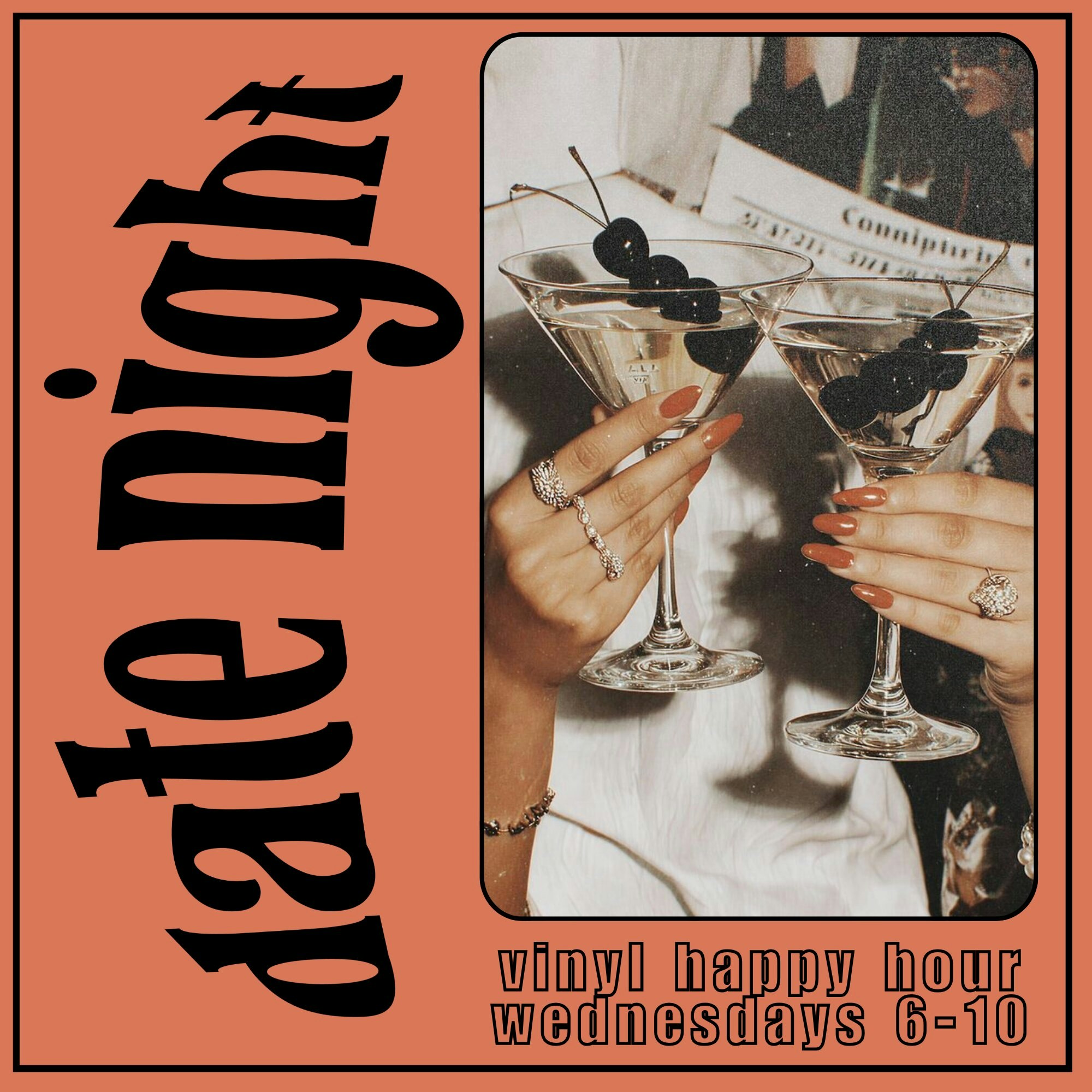 Date Nite: Vinyl Happy Hour