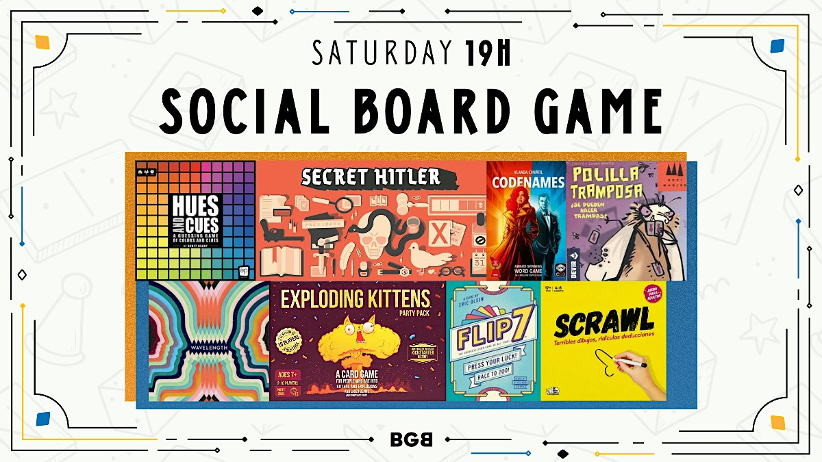 Social Board Game! @Pasa Tapas