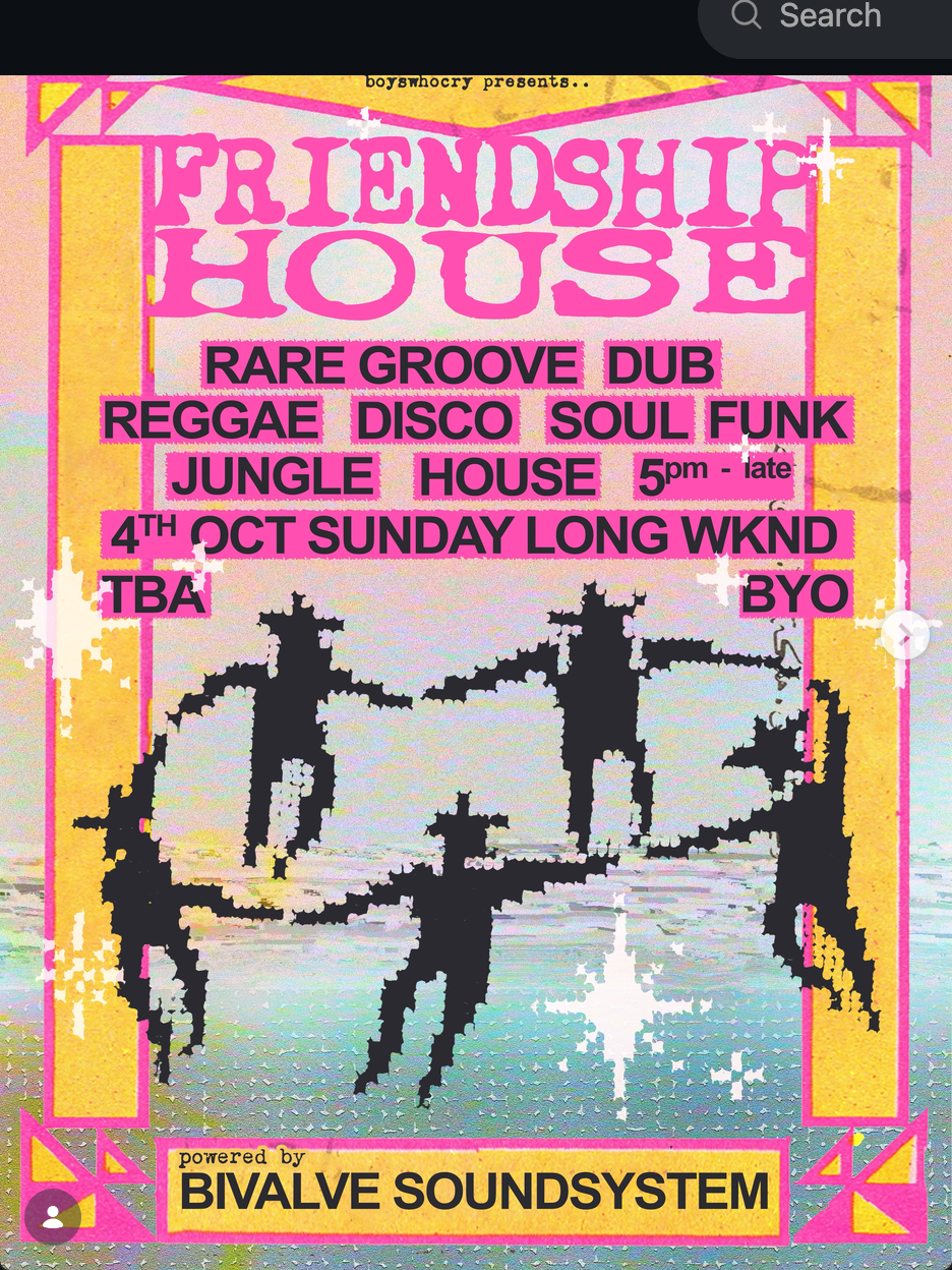 Boyswhocry Presents: Friendship House
