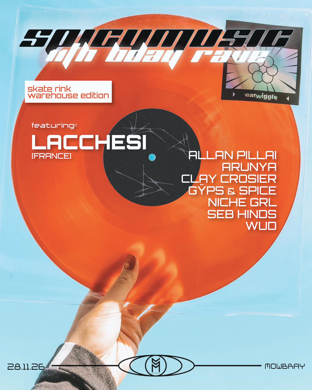 Spicymusic 11th Bday Rave with Lacchesi