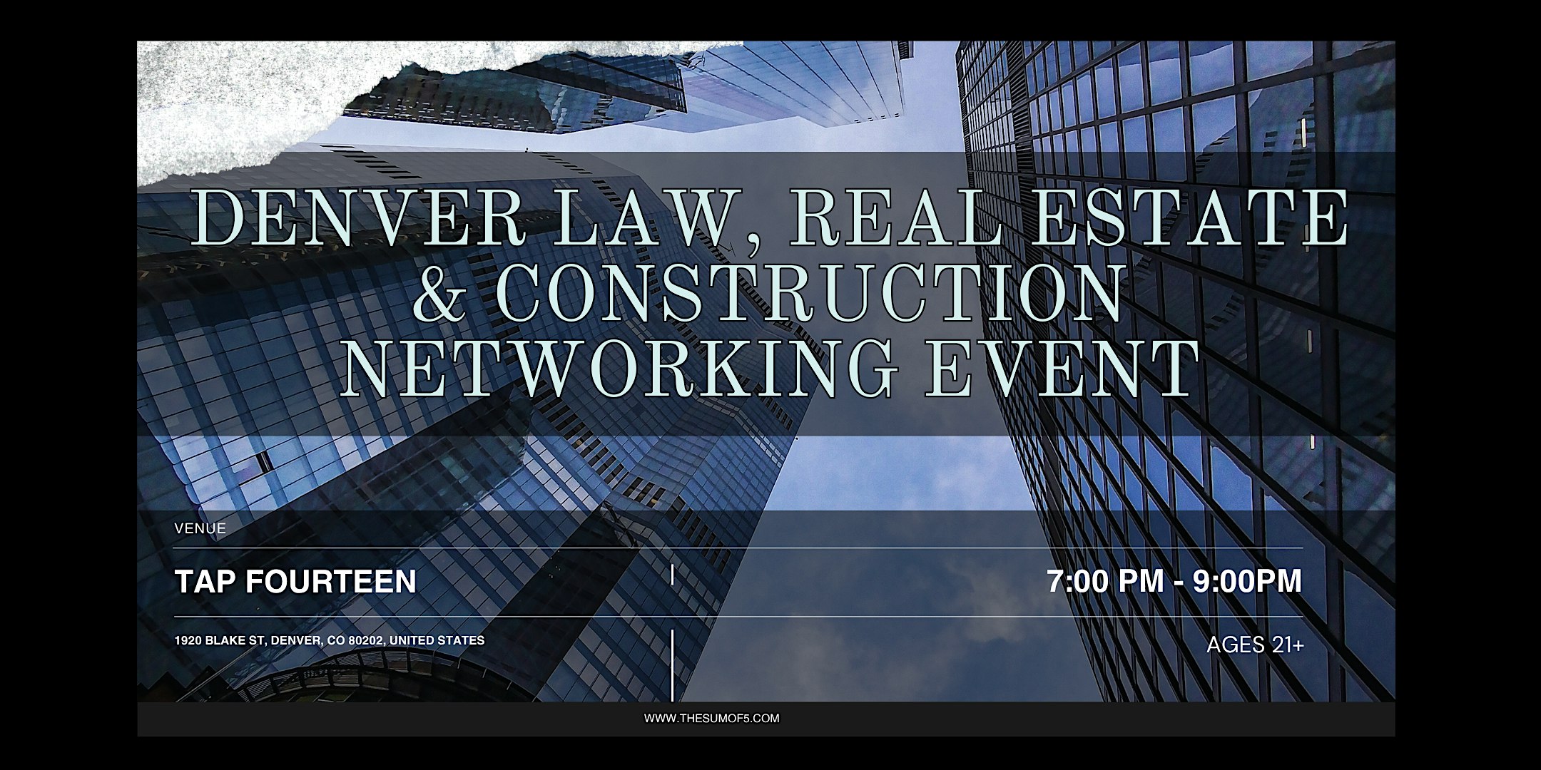 Denver Law, Real Estate & Construction Networking Event