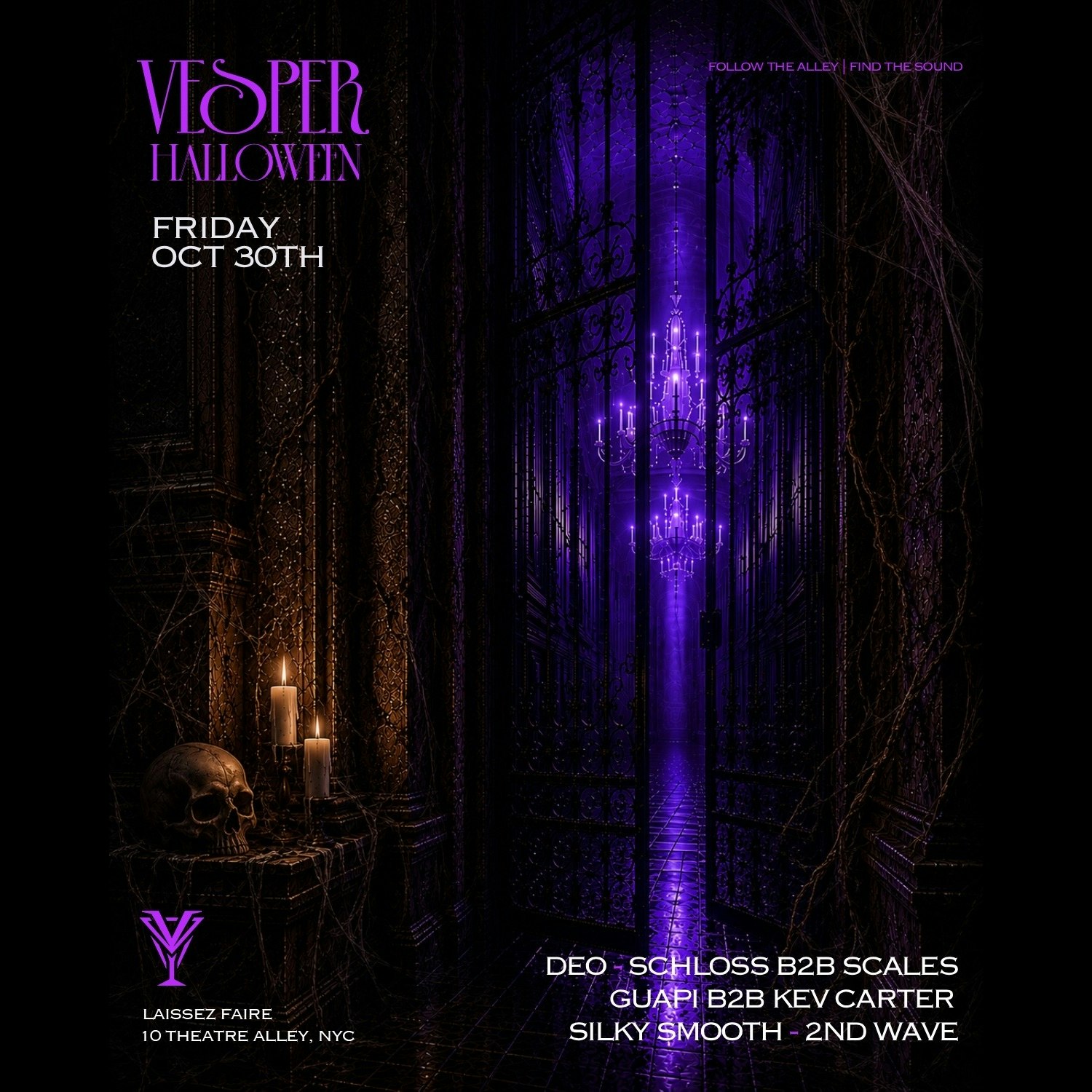 Vesper Halloween at Laissez Faire