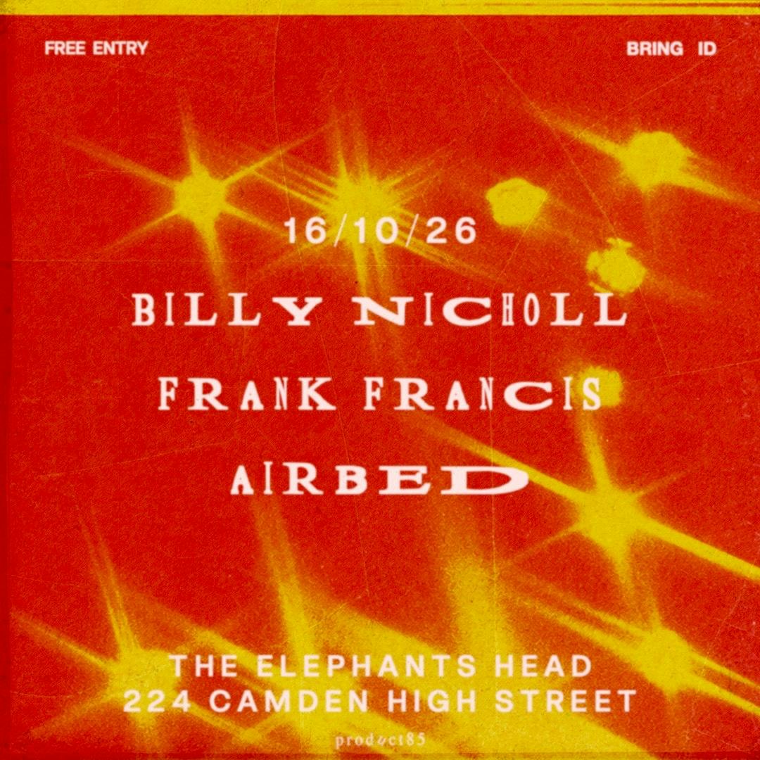 Billy Nicholl, Frank Francis + airbed