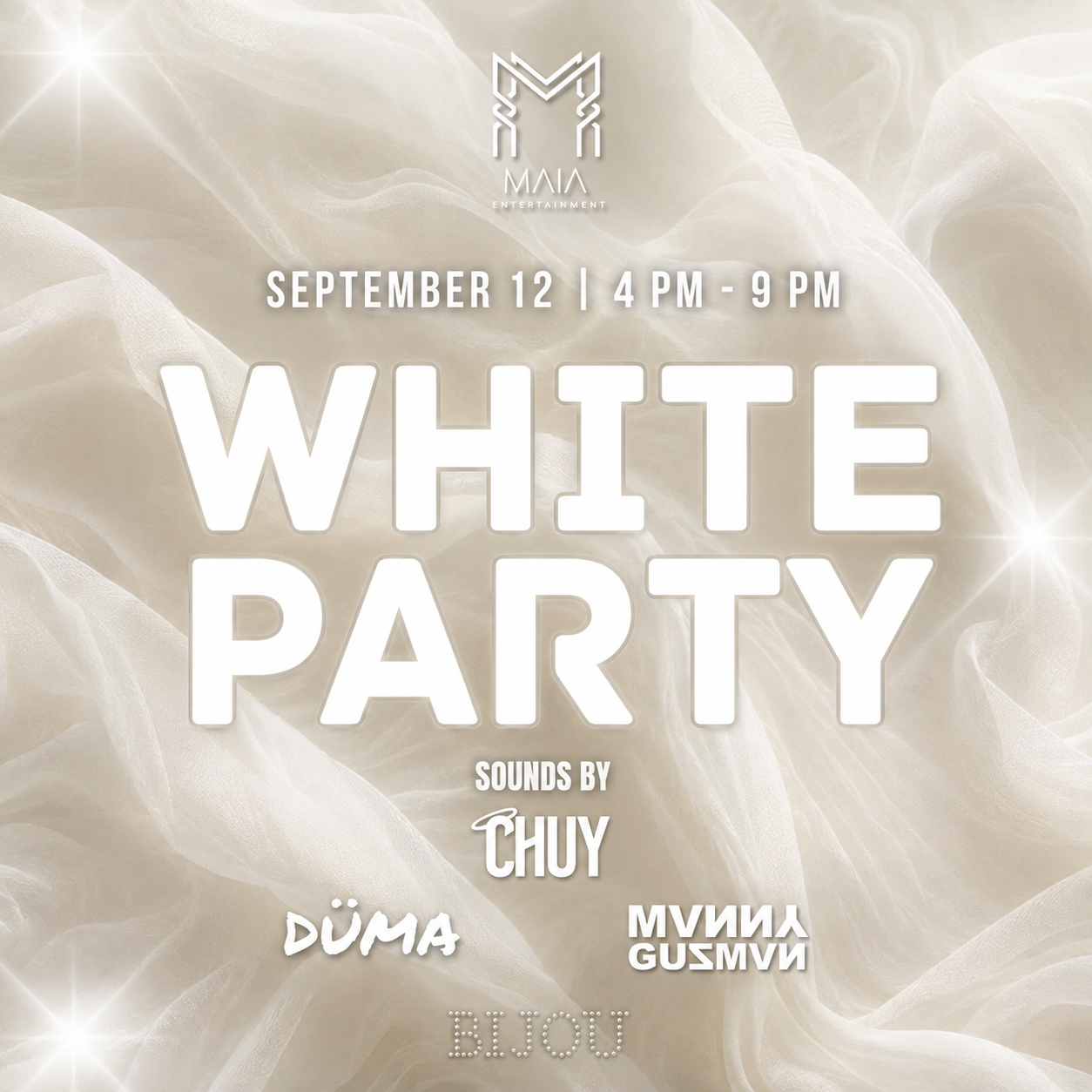 BIJOU WHITE PARTY | SEP 12