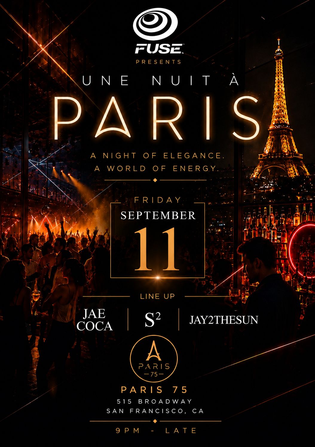 FUSE presents: Une Nuit à Paris