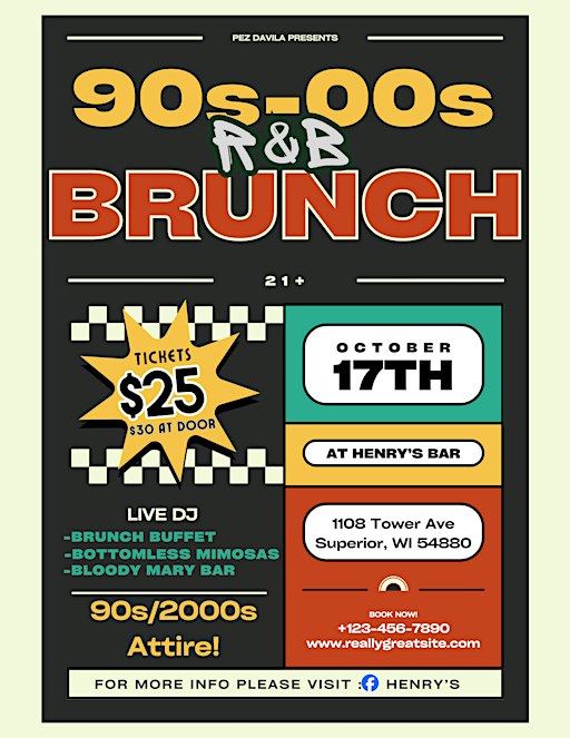 90s/00s R&B Brunch