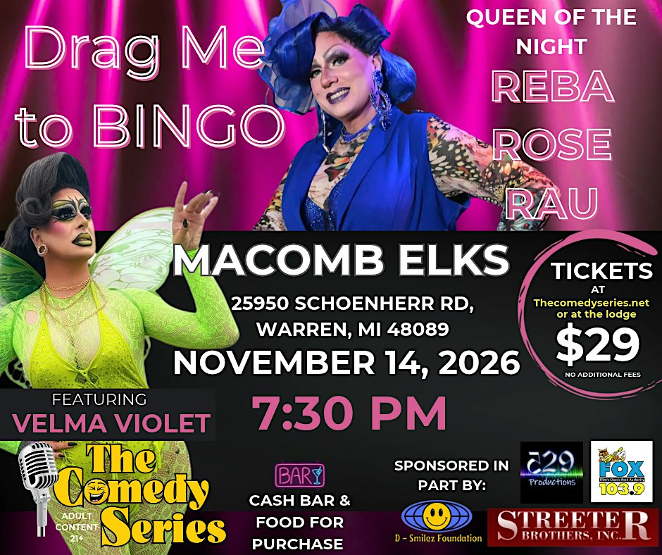 Drag Me to BINGO in Warren, MI