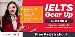 IDP's Gear Up for IELTS Seminar - Manila