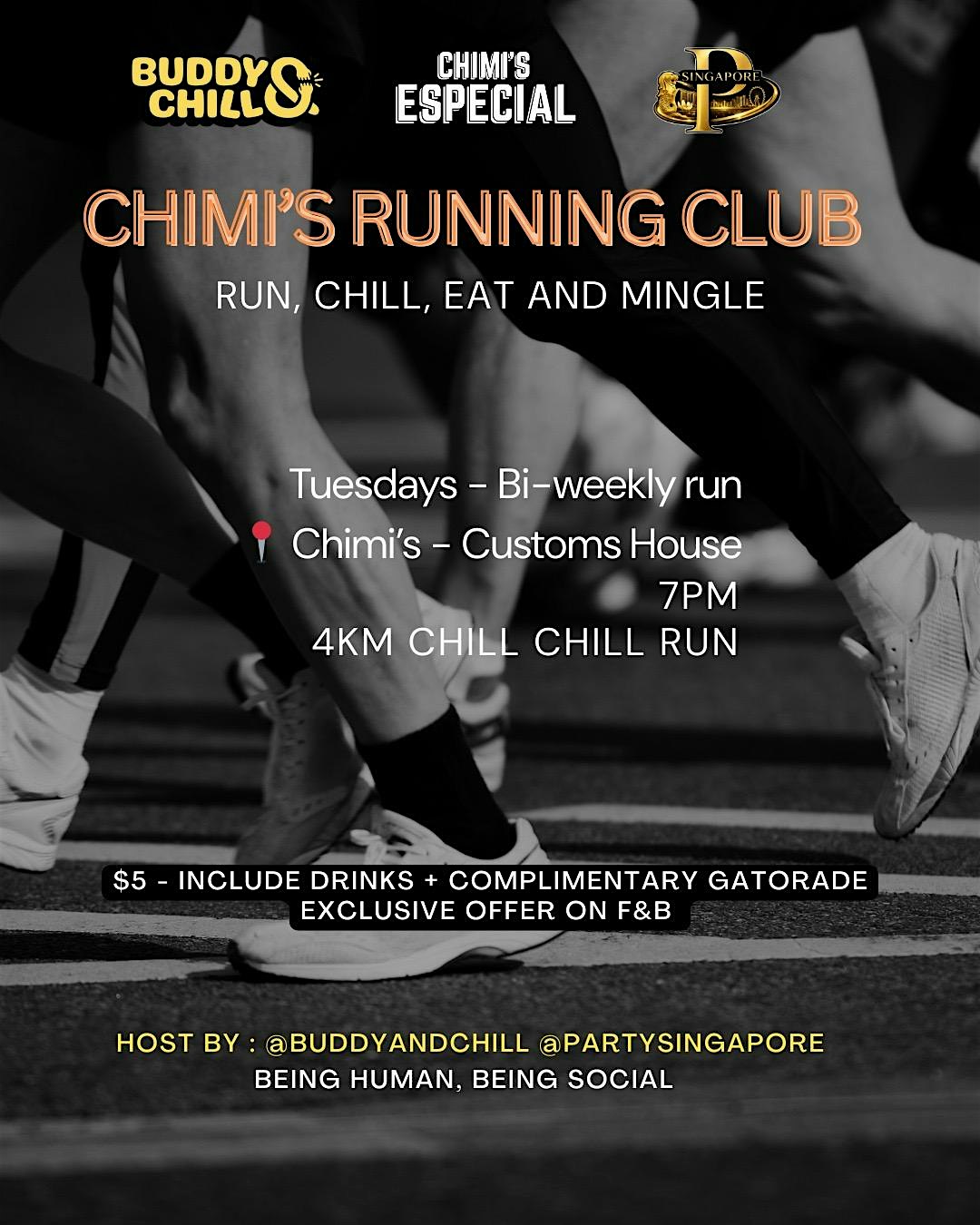 NO SWEAT CHIMI RUN