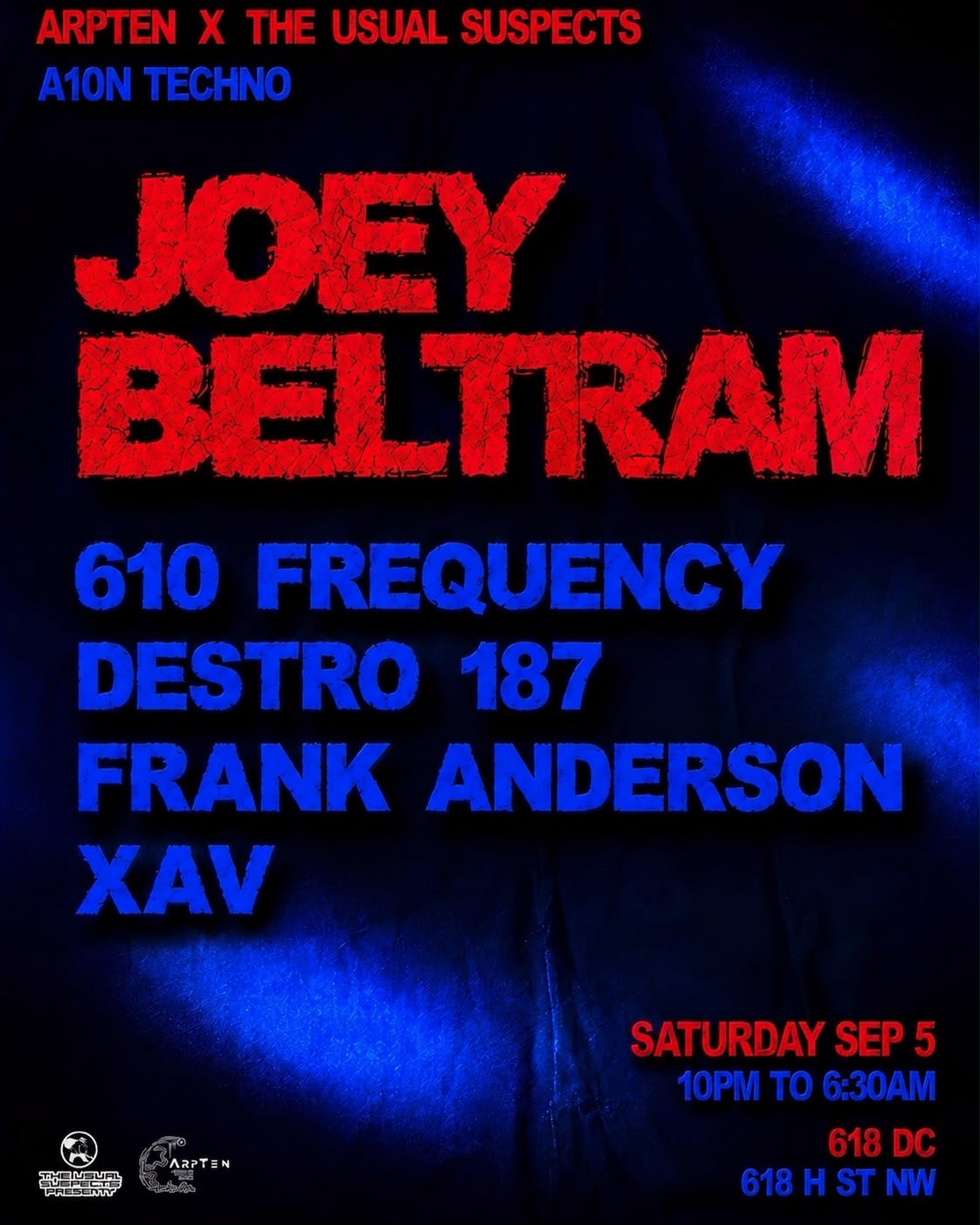 A10N TECHNO X USUAL SUSPECTS: Joey Beltram