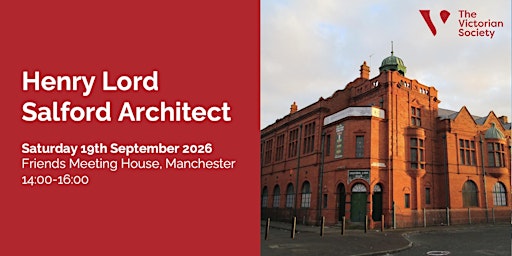 Talk on Henry Lord, Salford Architect