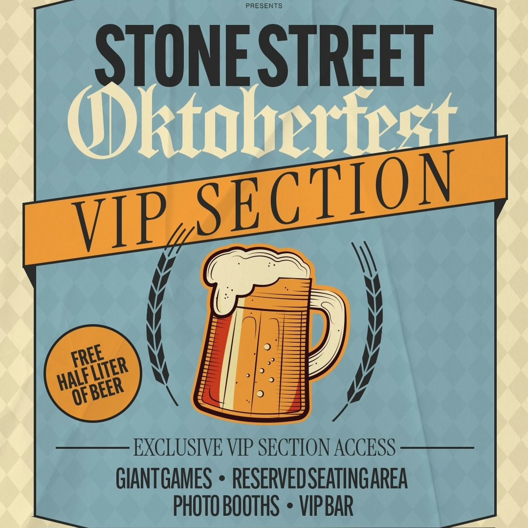 Stone Street Oktoberfest VIP Section - 10/10