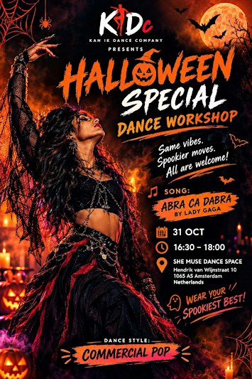 halloween dance workshop- commercial pop- Abracadabra by Lady gaga