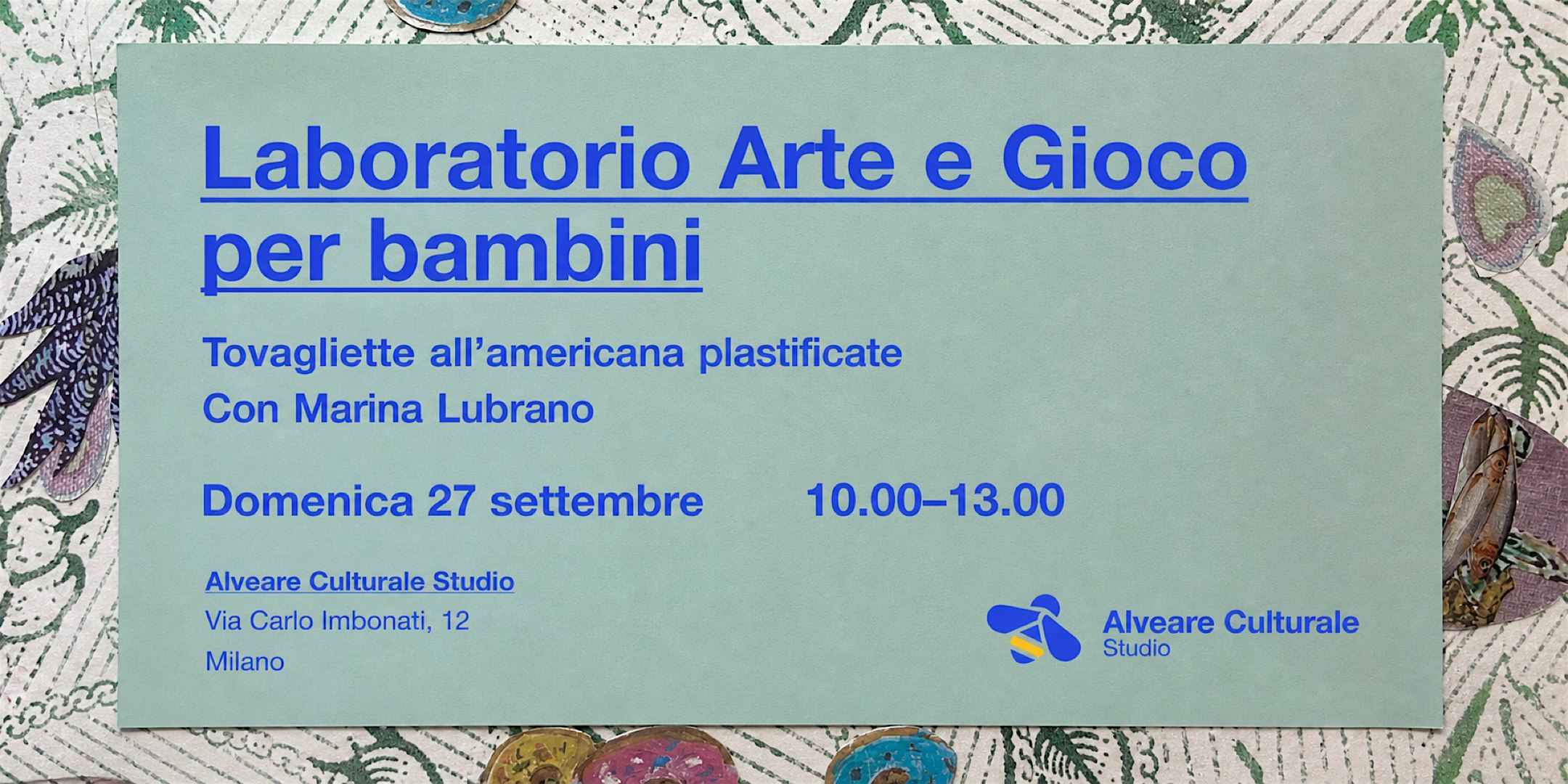 Arte e Gioco – Laboratorio creativo per bambini e famiglie